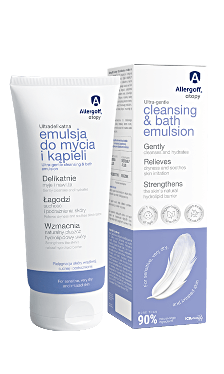 Allergoff atopy® Ultra-gentle cleansing & bath emulsion - packshot