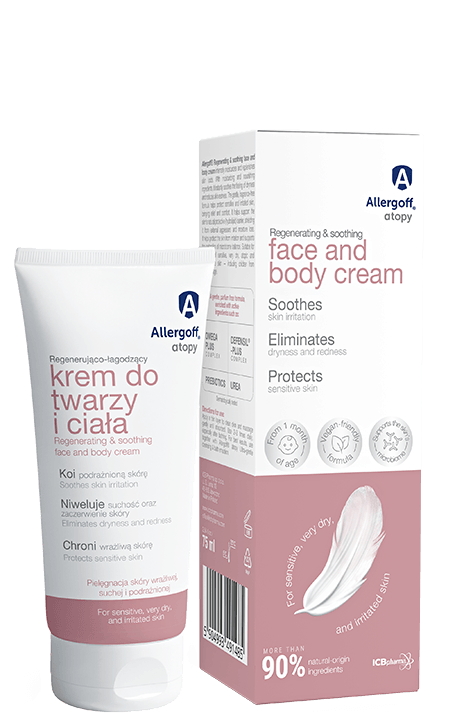Allergoff ® atopy Regenerating & soothing face and body cream - packshot